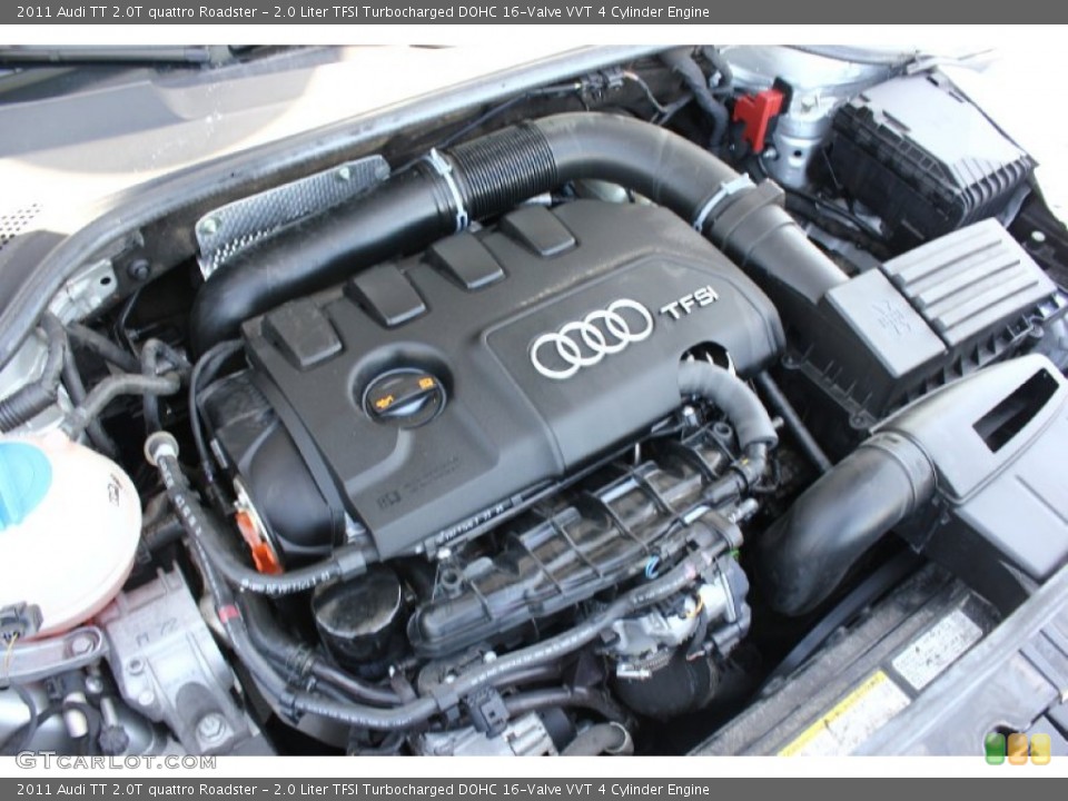 2.0 Liter TFSI Turbocharged DOHC 16-Valve VVT 4 Cylinder Engine for the 2011 Audi TT #93035121