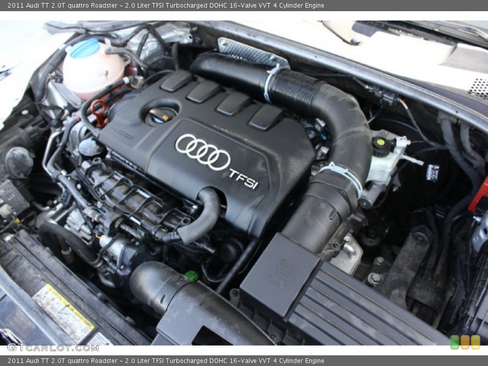 2.0 Liter TFSI Turbocharged DOHC 16-Valve VVT 4 Cylinder Engine for the 2011 Audi TT #93035127