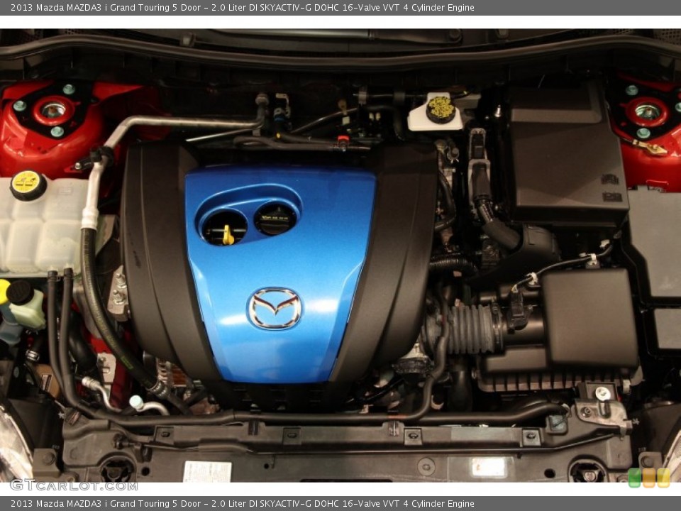2.0 Liter DI SKYACTIV-G DOHC 16-Valve VVT 4 Cylinder Engine for the 2013 Mazda MAZDA3 #93050281