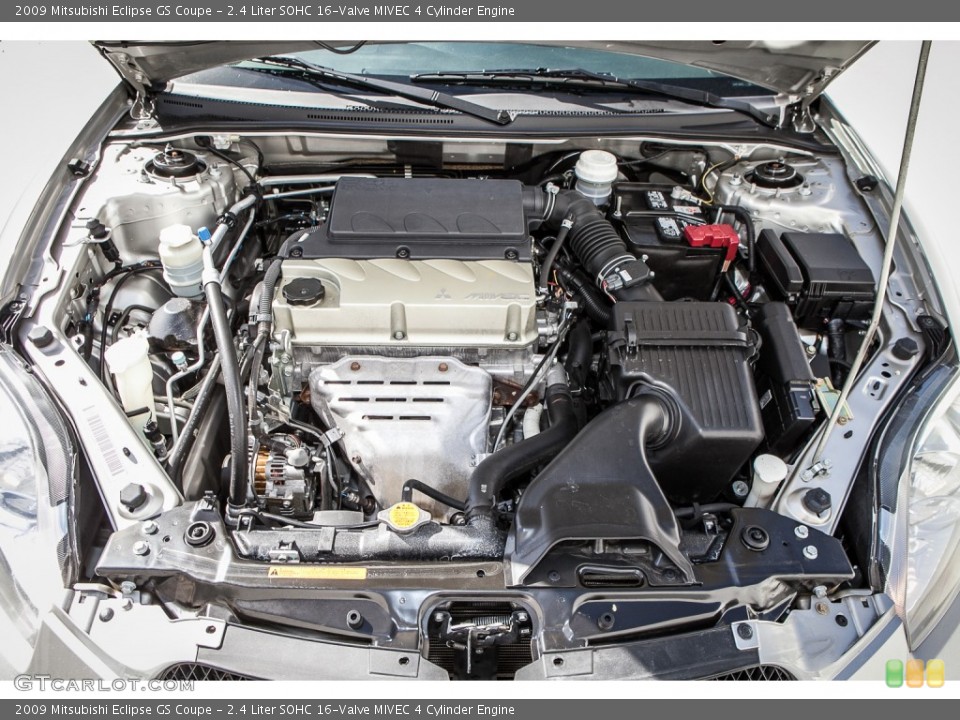 2.4 Liter SOHC 16-Valve MIVEC 4 Cylinder Engine for the 2009 Mitsubishi Eclipse #93082426