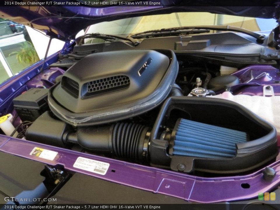 5.7 Liter HEMI OHV 16-Valve VVT V8 Engine for the 2014 Dodge Challenger #93093194
