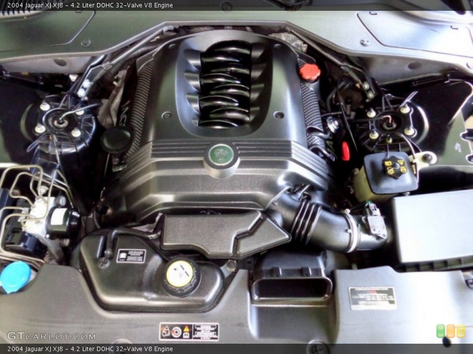 4.2 Liter DOHC 32-Valve V8 Engine for the 2004 Jaguar XJ #93139405