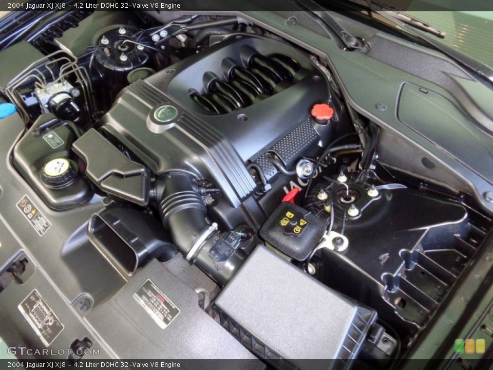 4.2 Liter DOHC 32-Valve V8 Engine for the 2004 Jaguar XJ #93139963