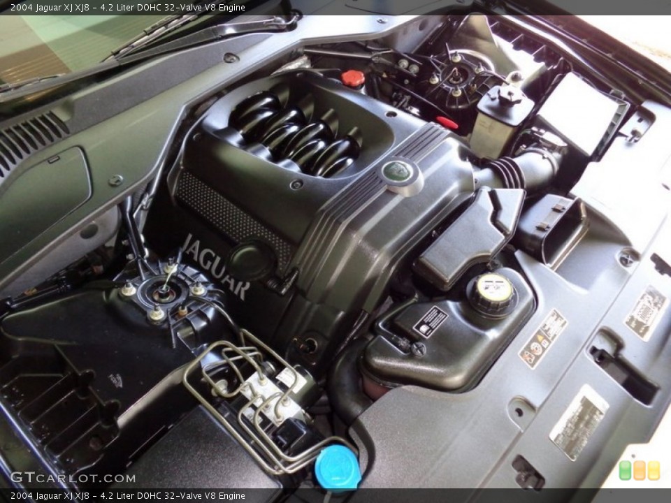 4.2 Liter DOHC 32-Valve V8 Engine for the 2004 Jaguar XJ #93139993