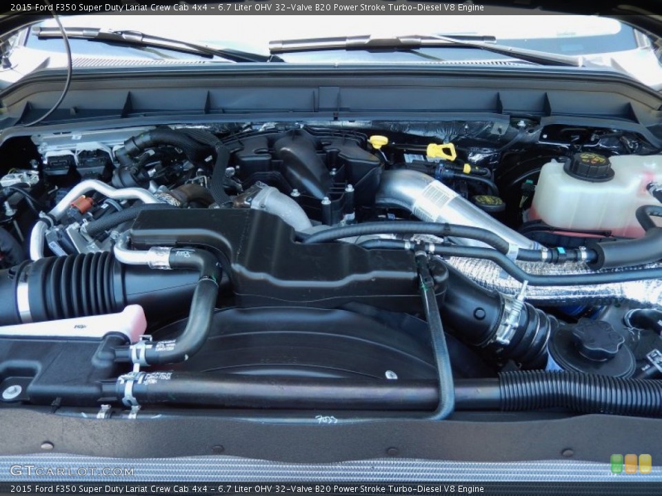 6.7 Liter OHV 32-Valve B20 Power Stroke Turbo-Diesel V8 Engine for the 2015 Ford F350 Super Duty #93235400
