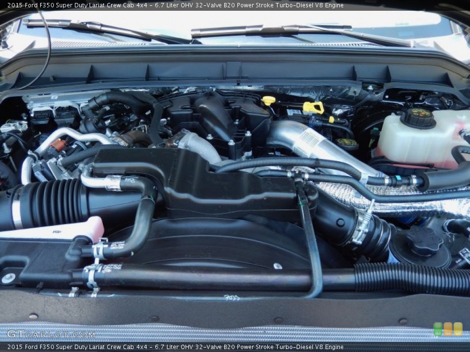 6.7 Liter OHV 32-Valve B20 Power Stroke Turbo-Diesel V8 Engine for the 2015 Ford F350 Super Duty #93235400