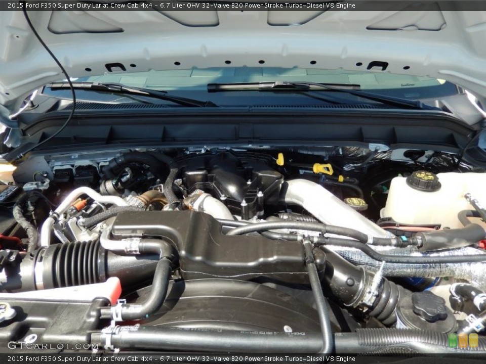 6.7 Liter OHV 32-Valve B20 Power Stroke Turbo-Diesel V8 Engine for the 2015 Ford F350 Super Duty #93275095