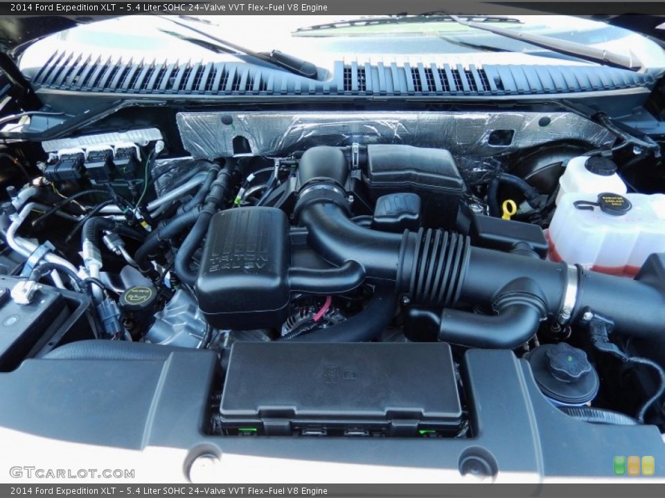 5.4 Liter SOHC 24-Valve VVT Flex-Fuel V8 Engine for the 2014 Ford Expedition #93275405