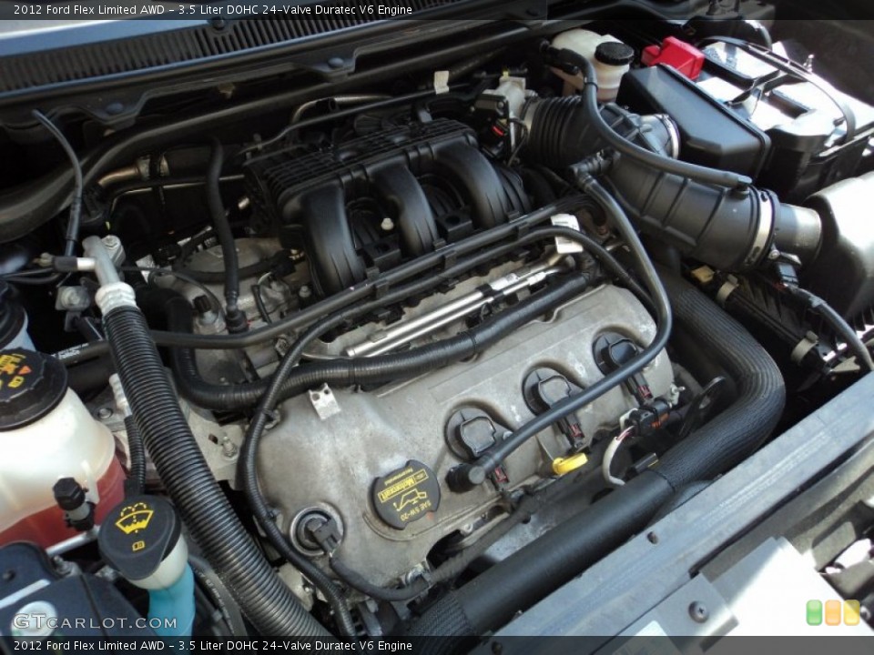 3.5 Liter DOHC 24-Valve Duratec V6 Engine for the 2012 Ford Flex #93321502