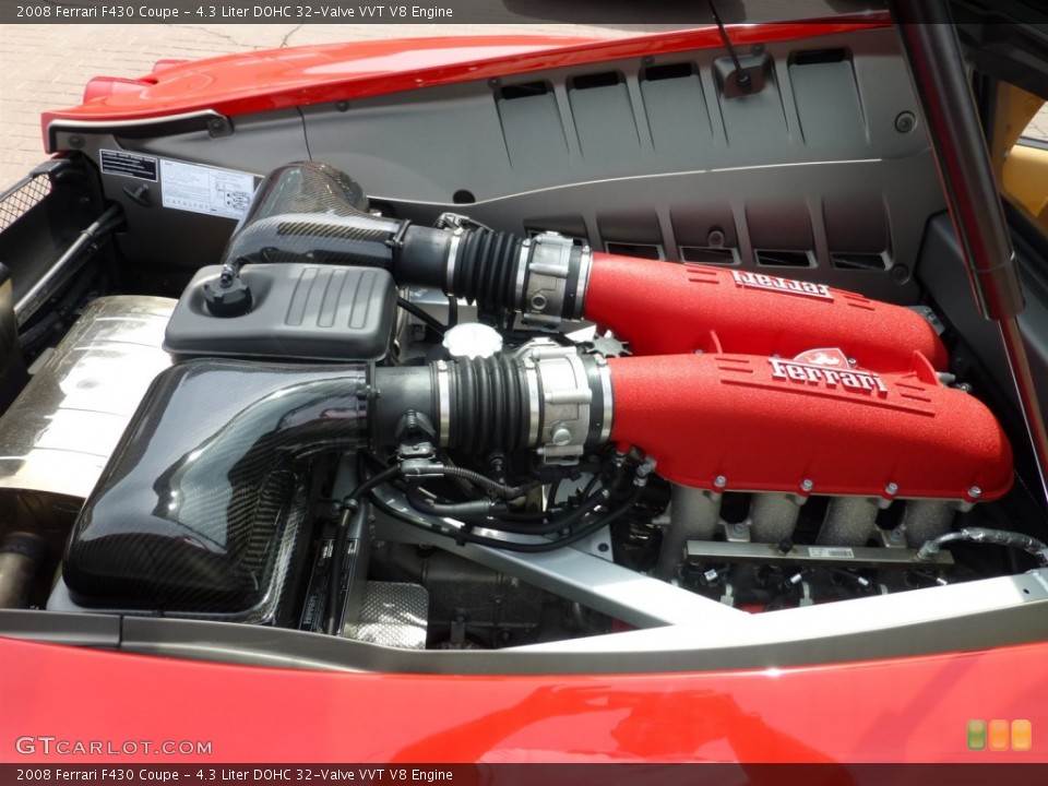 4.3 Liter DOHC 32-Valve VVT V8 Engine for the 2008 Ferrari F430 #93334153