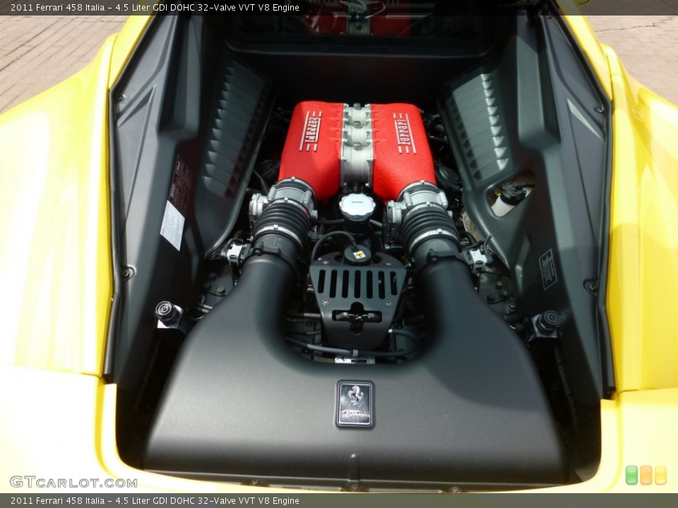 4.5 Liter GDI DOHC 32-Valve VVT V8 Engine for the 2011 Ferrari 458 #93334810