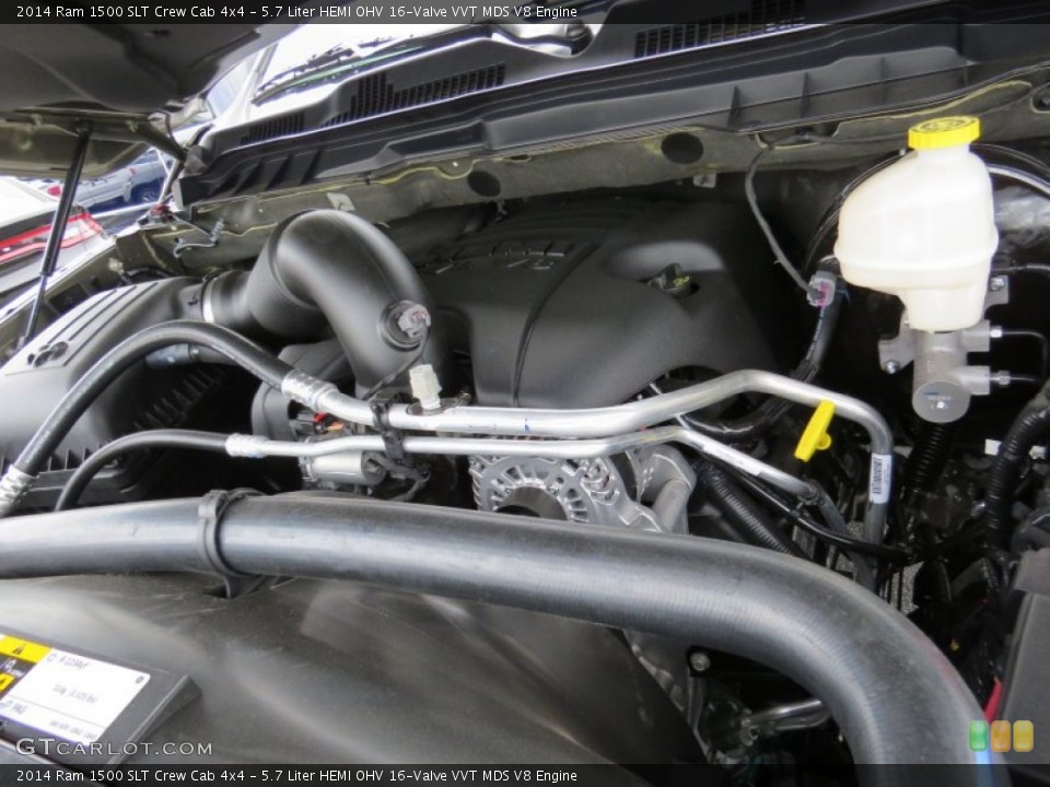 5.7 Liter HEMI OHV 16-Valve VVT MDS V8 Engine for the 2014 Ram 1500 #93338354