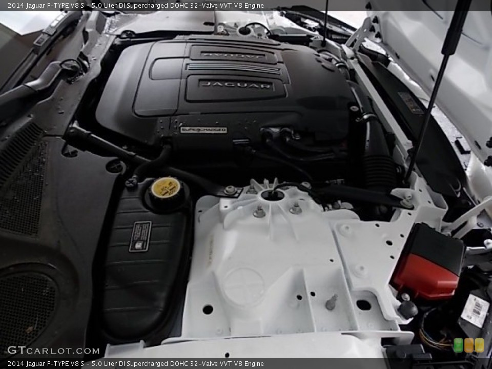 5.0 Liter DI Supercharged DOHC 32-Valve VVT V8 Engine for the 2014 Jaguar F-TYPE #93342119