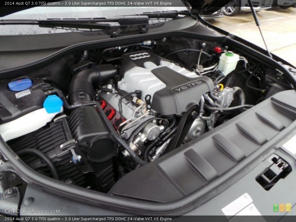 3.0 Liter Supercharged TFSI DOHC 24-Valve VVT V6 Engine for the 2014 Audi Q7 #93361607