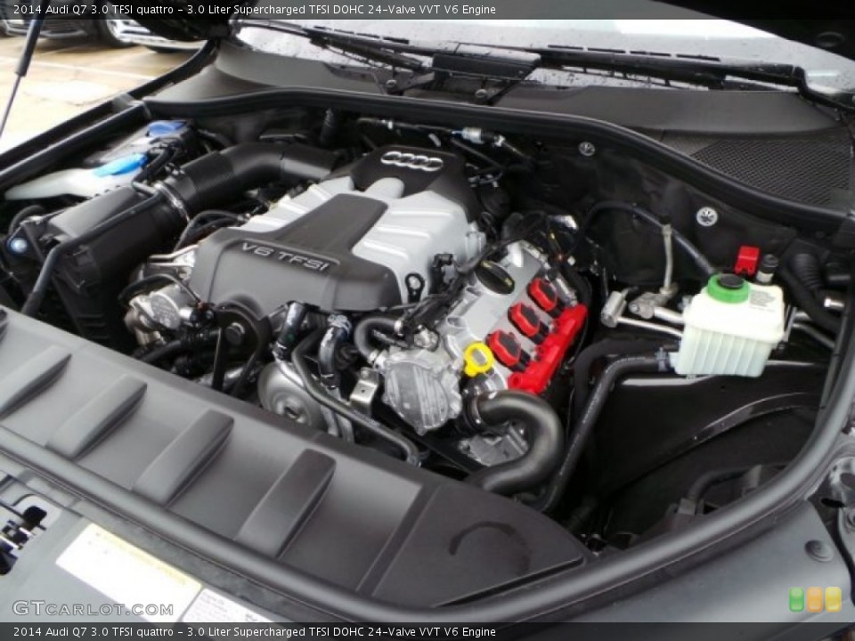 3.0 Liter Supercharged TFSI DOHC 24-Valve VVT V6 Engine for the 2014 Audi Q7 #93361628