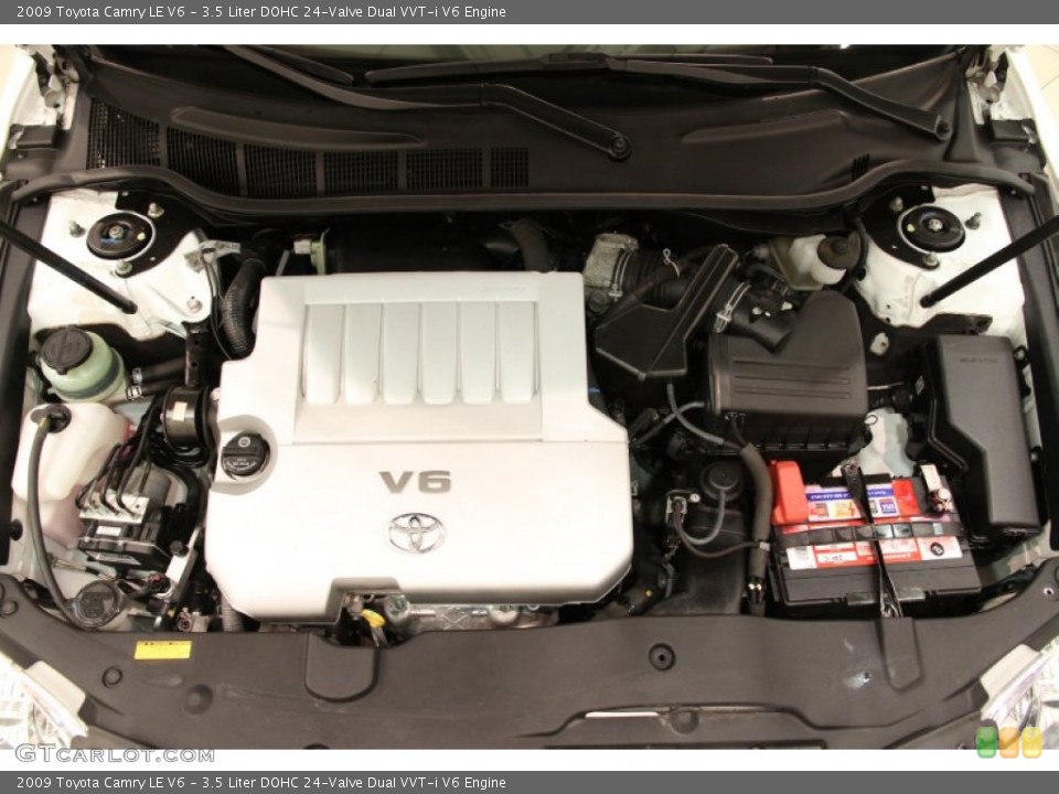 3.5 Liter DOHC 24-Valve Dual VVT-i V6 Engine for the 2009 Toyota Camry #93365294