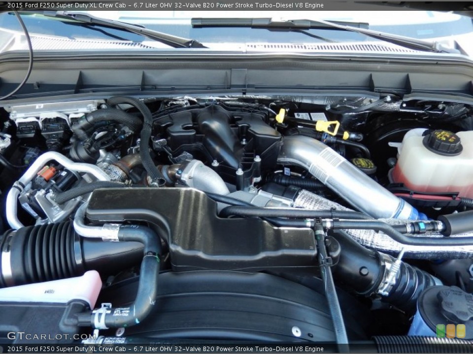 6.7 Liter OHV 32-Valve B20 Power Stroke Turbo-Diesel V8 Engine for the 2015 Ford F250 Super Duty #93371369