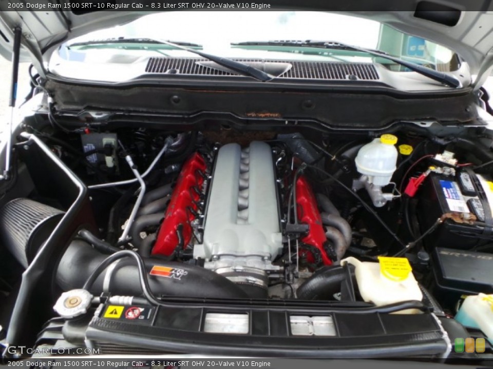 8.3 Liter SRT OHV 20-Valve V10 Engine for the 2005 Dodge Ram 1500 #93379319