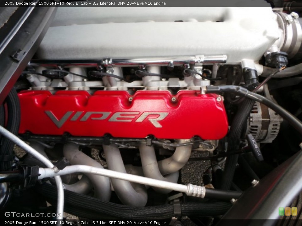 8.3 Liter SRT OHV 20-Valve V10 Engine for the 2005 Dodge Ram 1500 #93379337