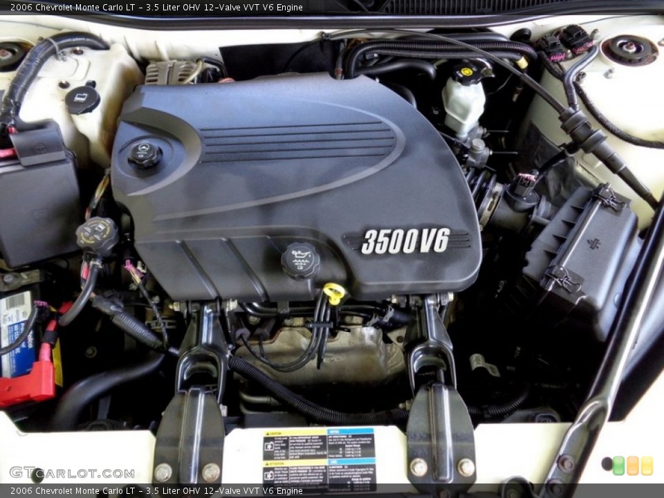 3.5 Liter OHV 12-Valve VVT V6 Engine for the 2006 Chevrolet Monte Carlo #93396940
