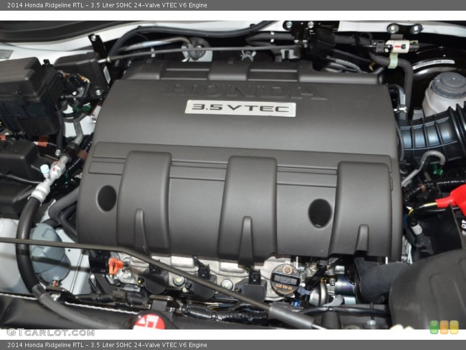 3.5 Liter SOHC 24-Valve VTEC V6 2014 Honda Ridgeline Engine