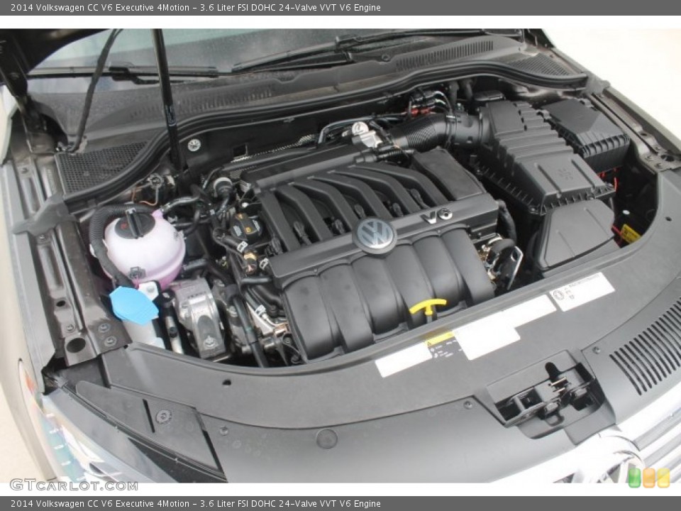 3.6 Liter FSI DOHC 24-Valve VVT V6 Engine for the 2014 Volkswagen CC #93414665