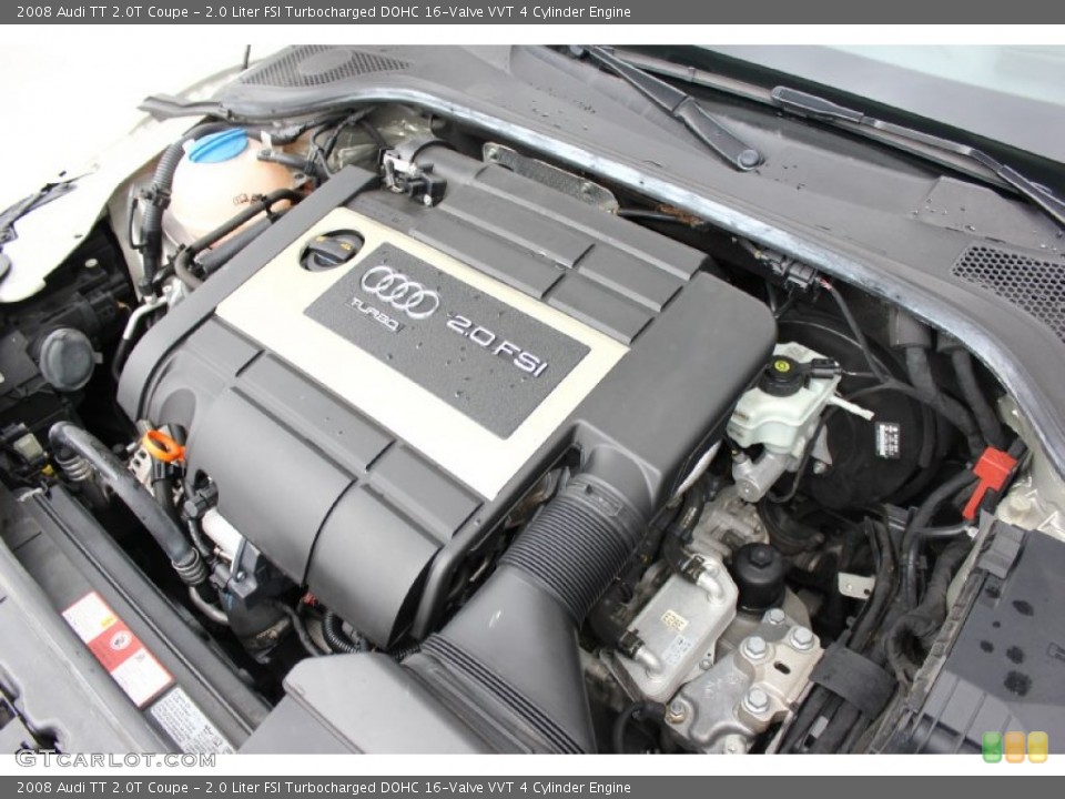 2.0 Liter FSI Turbocharged DOHC 16-Valve VVT 4 Cylinder Engine for the 2008 Audi TT #93418535