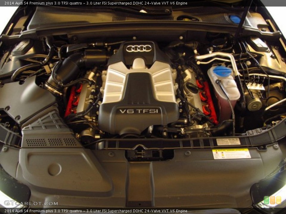 3.0 Liter FSI Supercharged DOHC 24-Valve VVT V6 Engine for the 2014 Audi S4 #93423053