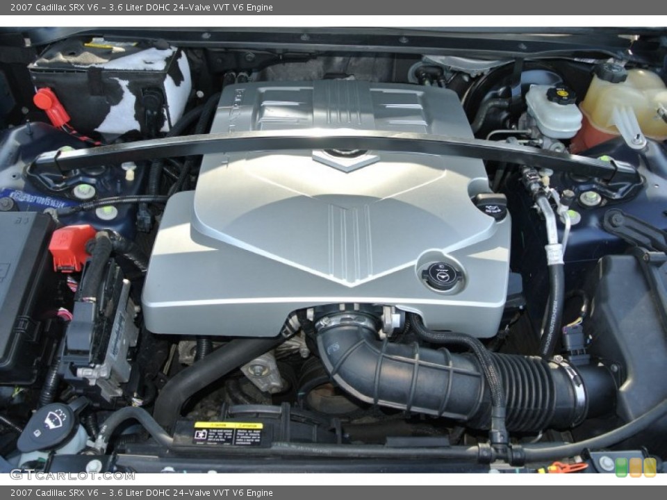 3.6 Liter DOHC 24-Valve VVT V6 Engine for the 2007 Cadillac SRX #93425465