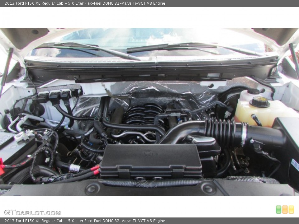 5.0 Liter Flex-Fuel DOHC 32-Valve Ti-VCT V8 Engine for the 2013 Ford F150 #93458986