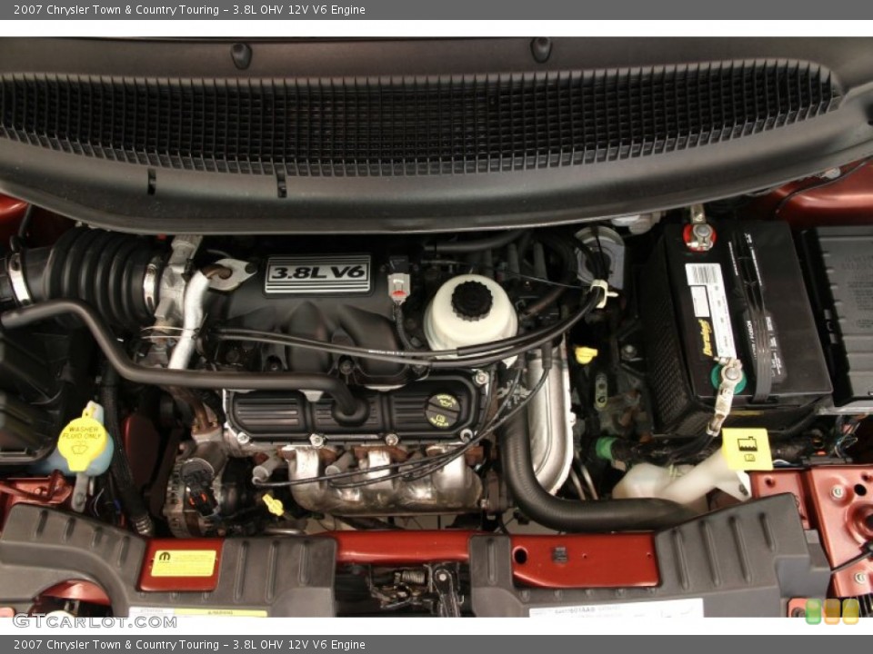 3.8L OHV 12V V6 Engine for the 2007 Chrysler Town & Country #93498632
