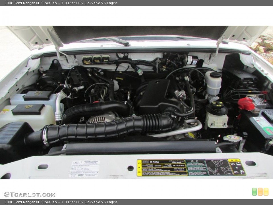 3.0 Liter OHV 12-Valve V6 Engine for the 2008 Ford Ranger #93510257