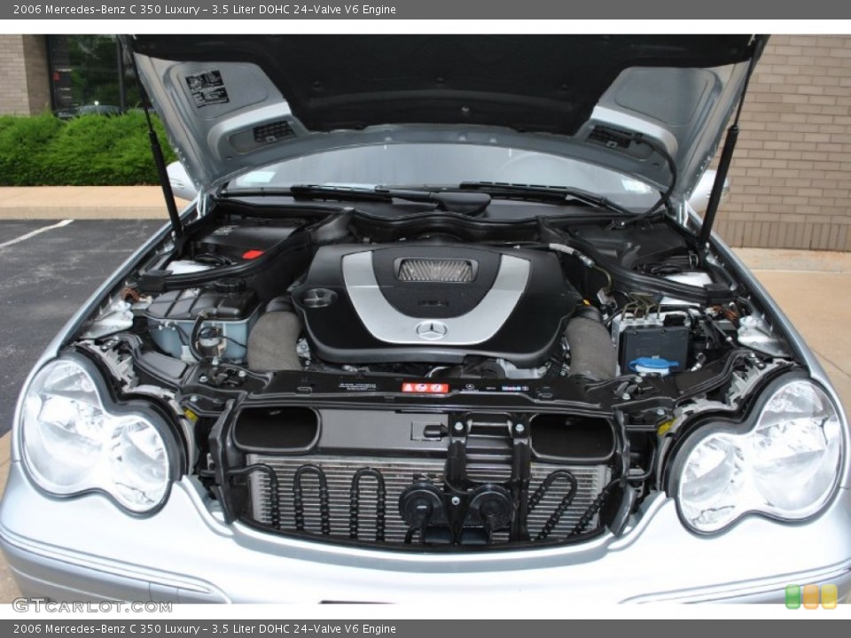 3.5 Liter DOHC 24-Valve V6 Engine for the 2006 Mercedes-Benz C #93517043