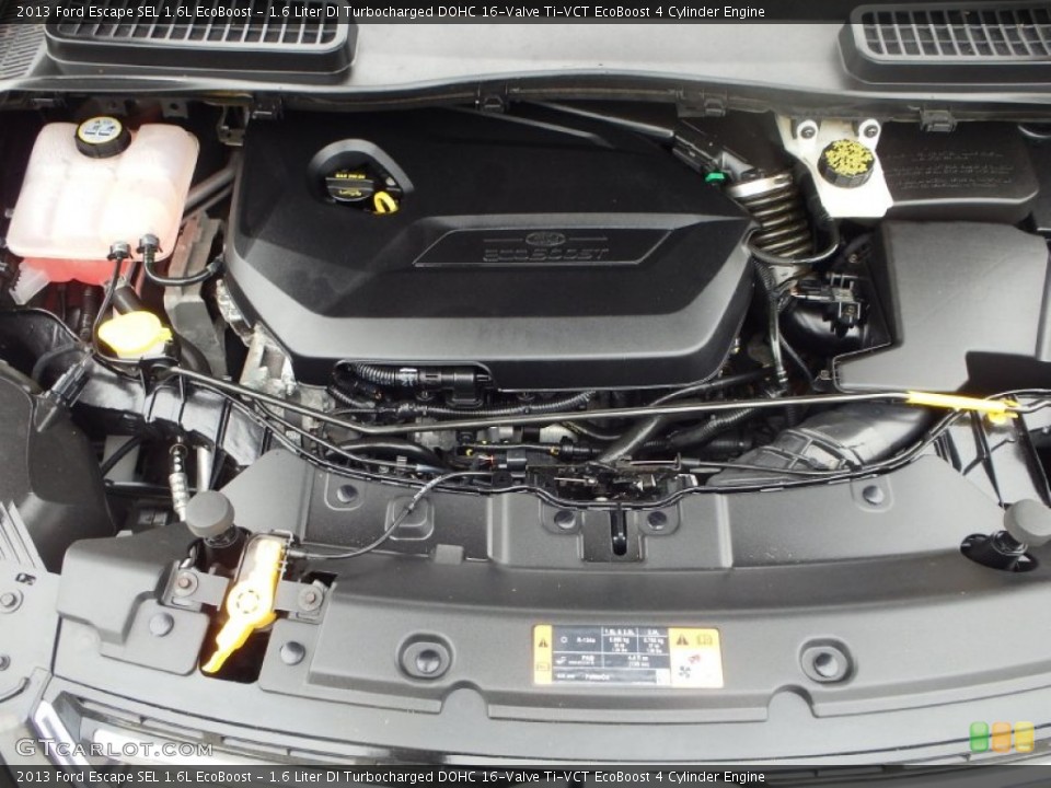 1.6 Liter DI Turbocharged DOHC 16-Valve Ti-VCT EcoBoost 4 Cylinder Engine for the 2013 Ford Escape #93535852