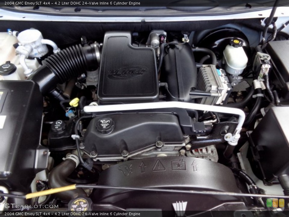 4.2 Liter DOHC 24-Valve Inline 6 Cylinder Engine for the 2004 GMC Envoy #93538918