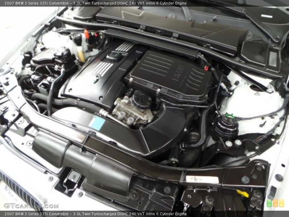 3.0L Twin Turbocharged DOHC 24V VVT Inline 6 Cylinder Engine for the 2007 BMW 3 Series #93548329