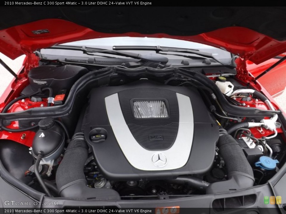 3.0 Liter DOHC 24-Valve VVT V6 Engine for the 2010 Mercedes-Benz C #93583455