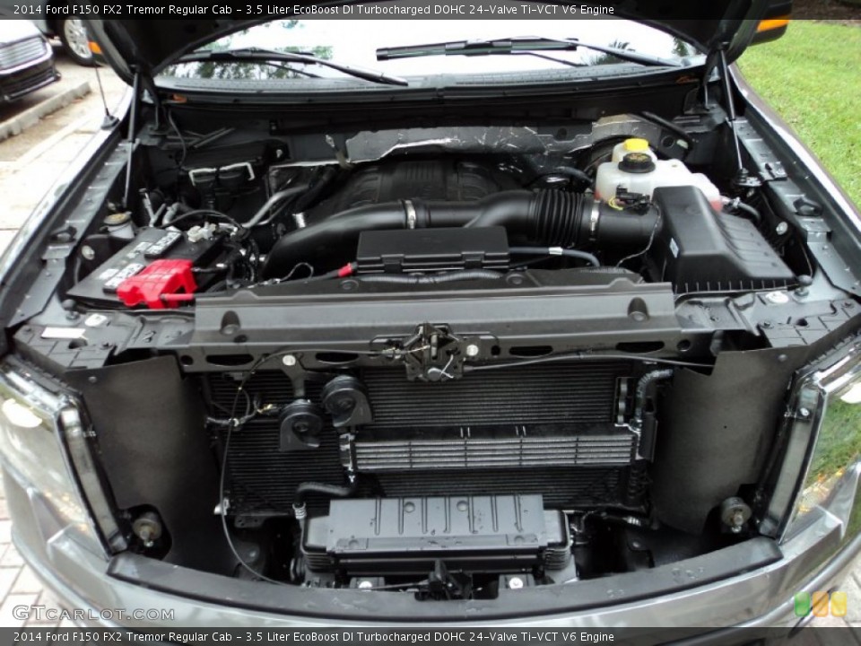 3.5 Liter EcoBoost DI Turbocharged DOHC 24-Valve Ti-VCT V6 Engine for the 2014 Ford F150 #93590433