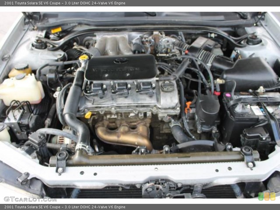 3.0 Liter DOHC 24-Valve V6 2001 Toyota Solara Engine