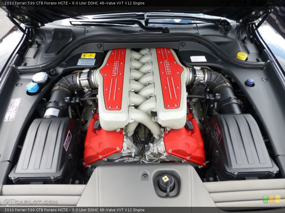 6.0 Liter DOHC 48-Valve VVT V12 Engine for the 2010 Ferrari 599 GTB Fiorano #93623785