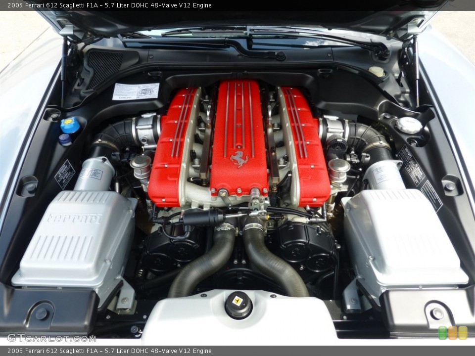 5.7 Liter DOHC 48-Valve V12 Engine for the 2005 Ferrari 612 Scaglietti #93624153