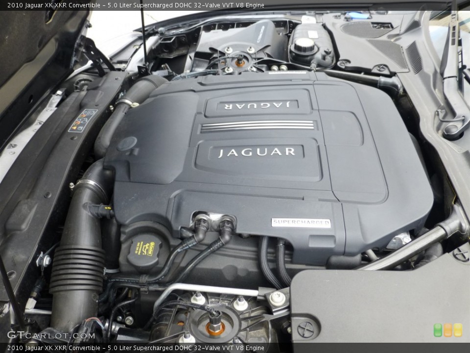 5.0 Liter Supercharged DOHC 32-Valve VVT V8 Engine for the 2010 Jaguar XK #93624565