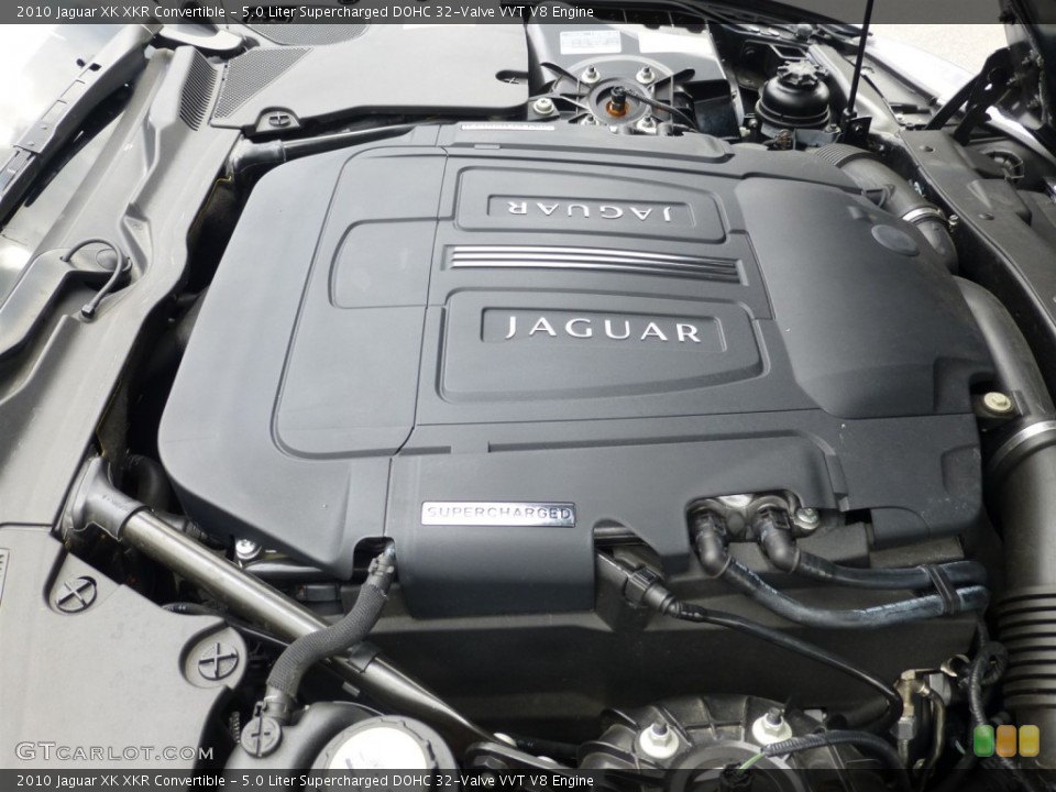 5.0 Liter Supercharged DOHC 32-Valve VVT V8 Engine for the 2010 Jaguar XK #93624580