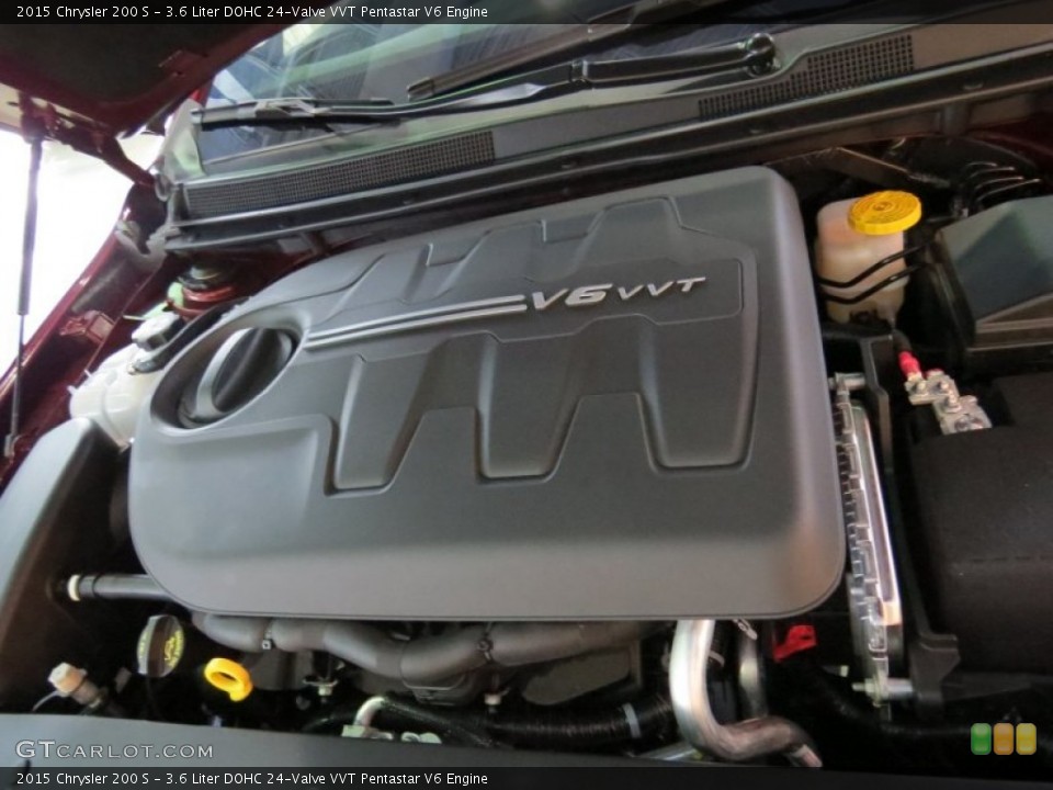 3.6 Liter DOHC 24-Valve VVT Pentastar V6 Engine for the 2015 Chrysler 200 #93644986