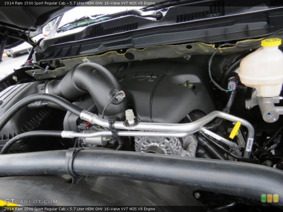 5.7 Liter HEMI OHV 16-Valve VVT MDS V8 Engine for the 2014 Ram 1500 #93645946