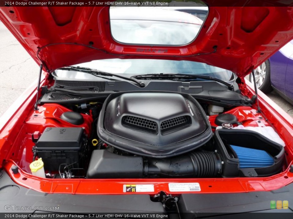 5.7 Liter HEMI OHV 16-Valve VVT V8 Engine for the 2014 Dodge Challenger #93649946