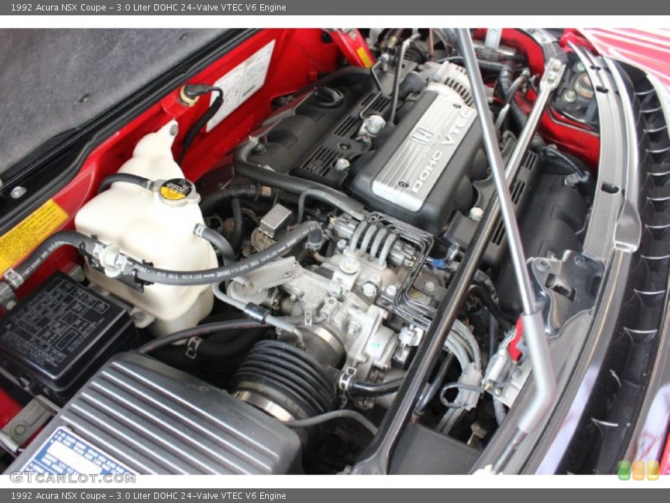 3.0 Liter DOHC 24-Valve VTEC V6 1992 Acura NSX Engine