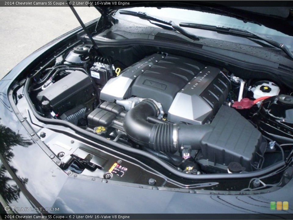 6.2 Liter OHV 16-Valve V8 2014 Chevrolet Camaro Engine