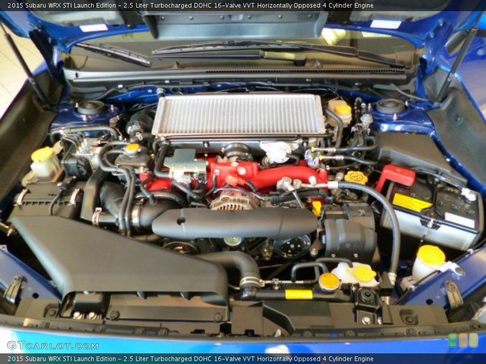 2.5 Liter Turbocharged DOHC 16-Valve VVT Horizontally Opposed 4 Cylinder Engine for the 2015 Subaru WRX #93740331