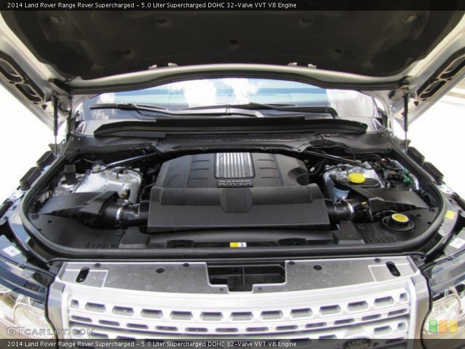 5.0 Liter Supercharged DOHC 32-Valve VVT V8 Engine for the 2014 Land Rover Range Rover #93770411